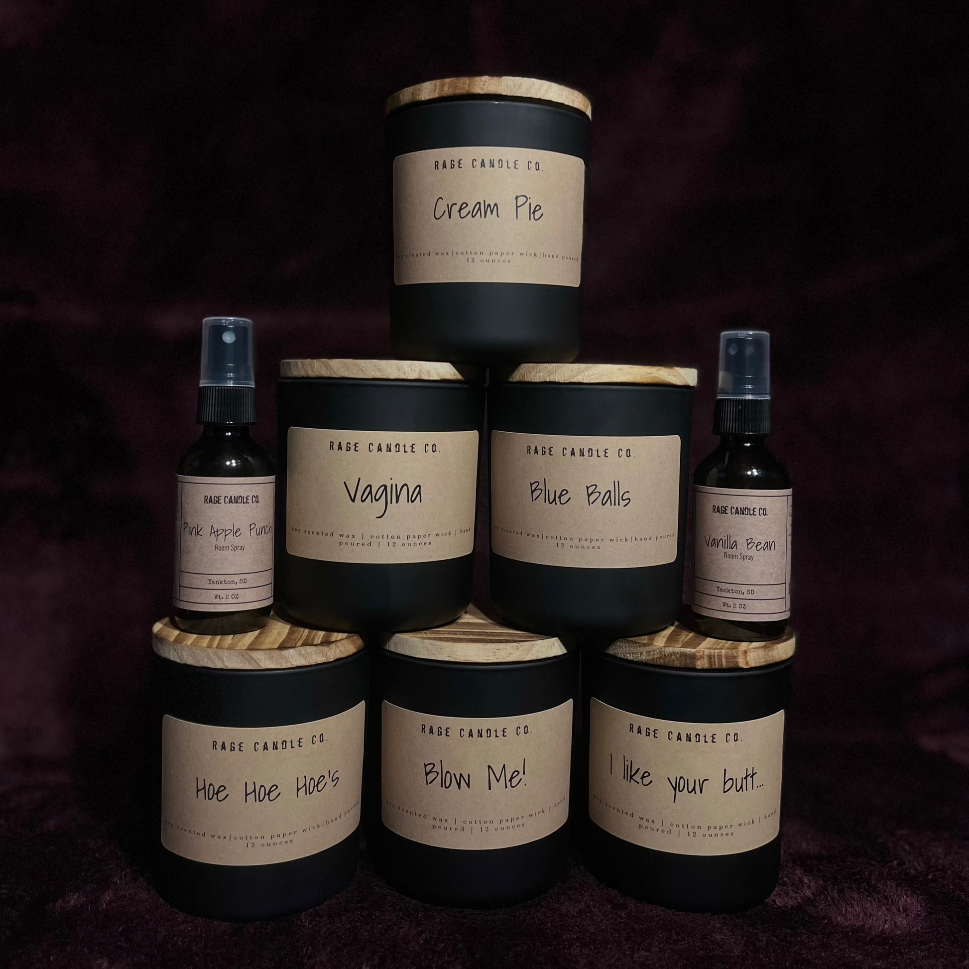 Rage Candle Co Products